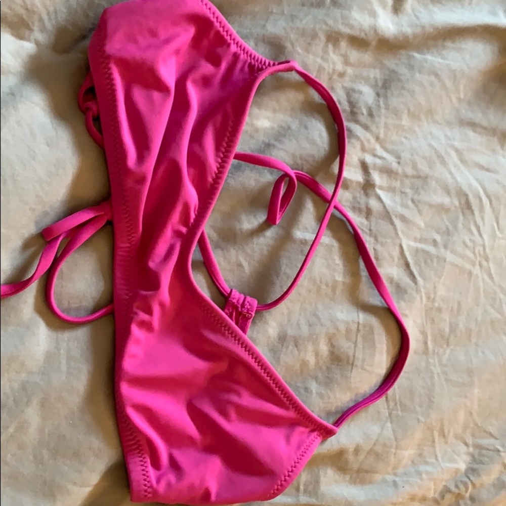 Purple/fuchsia bikini top
